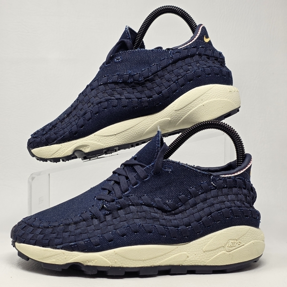 Nike Womens Air Footscape Woven Raw HF1759-400 Obsidian/Coconut/Wheat Size 6 New - Picture 3 of 10
